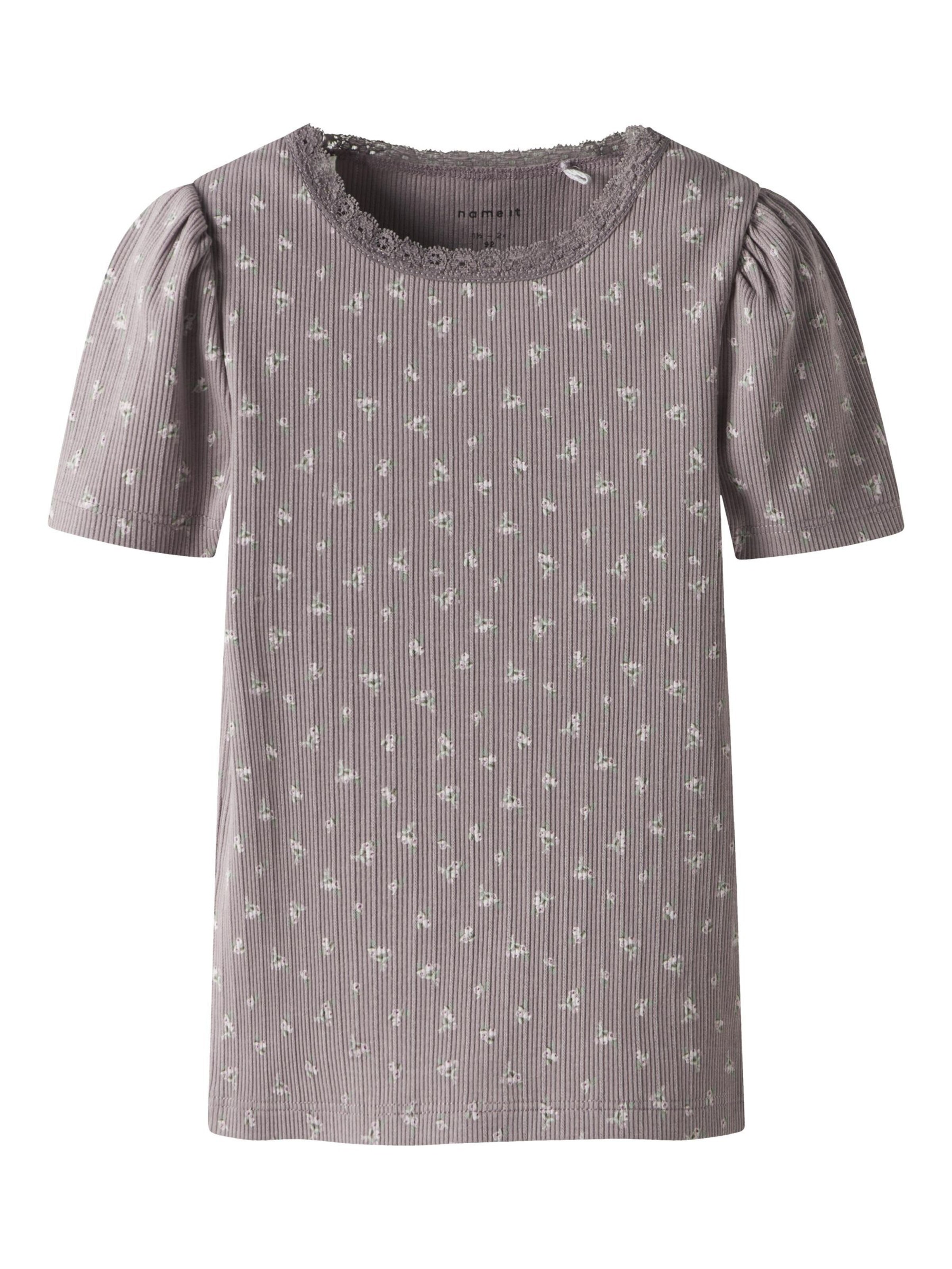 NAME IT - Camiseta en lila: frente