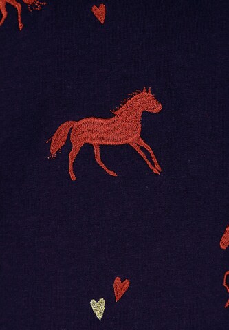 SALT AND PEPPER Sweatshirt 'Wild Horses' in Blau
