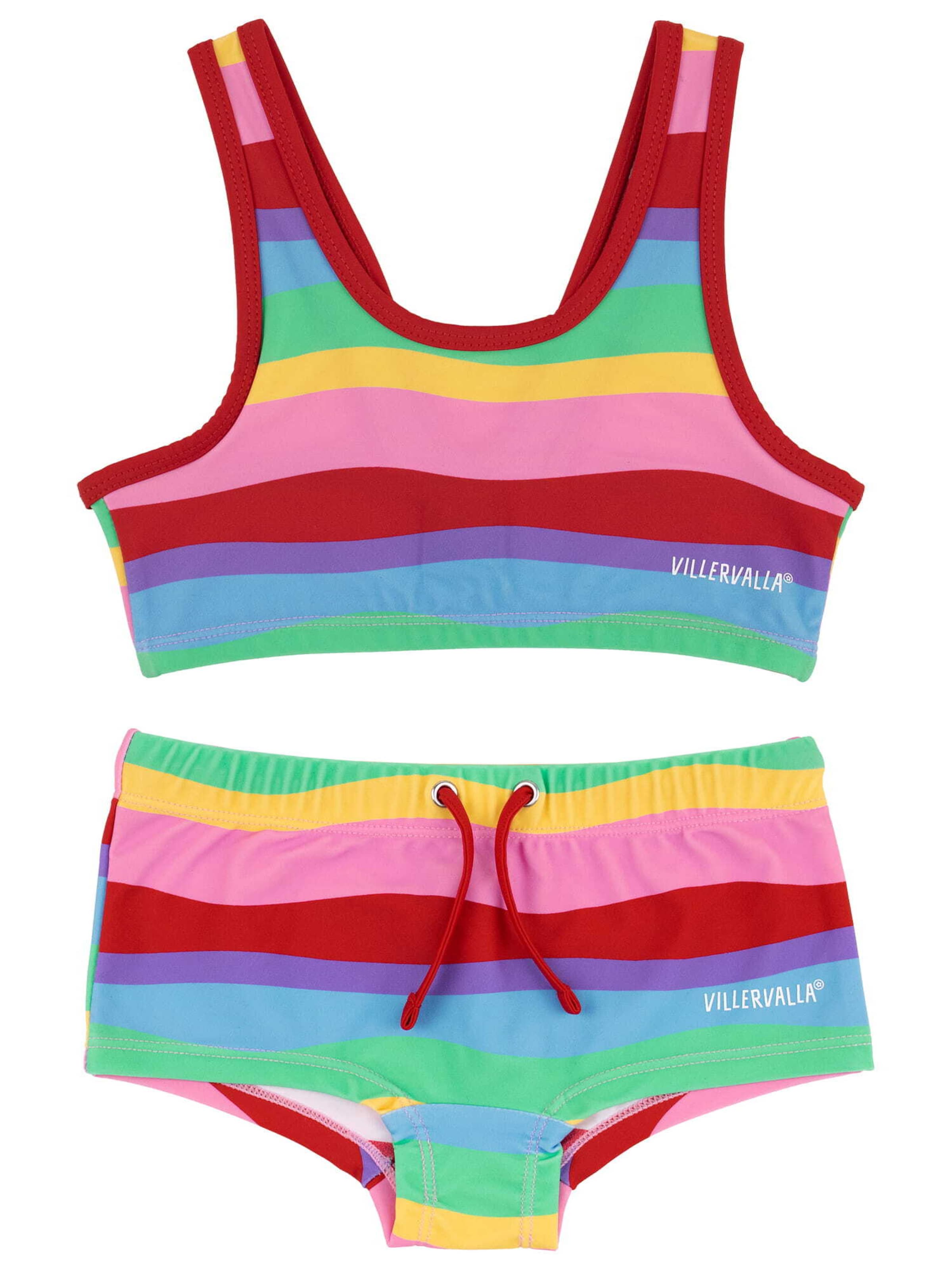 Villervalla Bustier Bikini ' ' in Mischfarben: Vorderseite