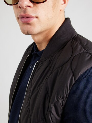 JACK & JONES Kamizelka 'JJKODA' w kolorze czarny