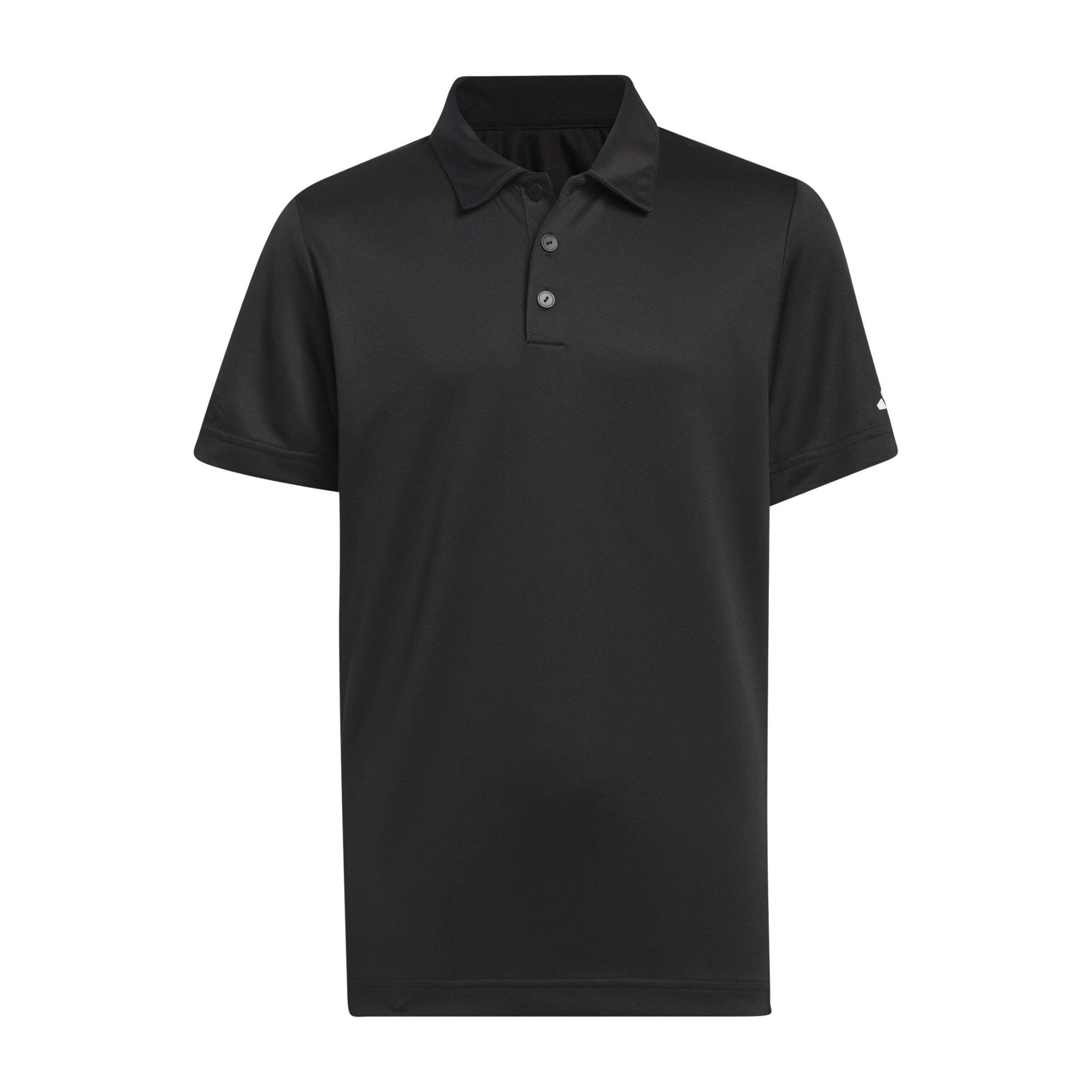 ADIDAS PERFORMANCE - Camiseta funcional 'Performance Short Sleeve Polo Shirt' en negro: frente