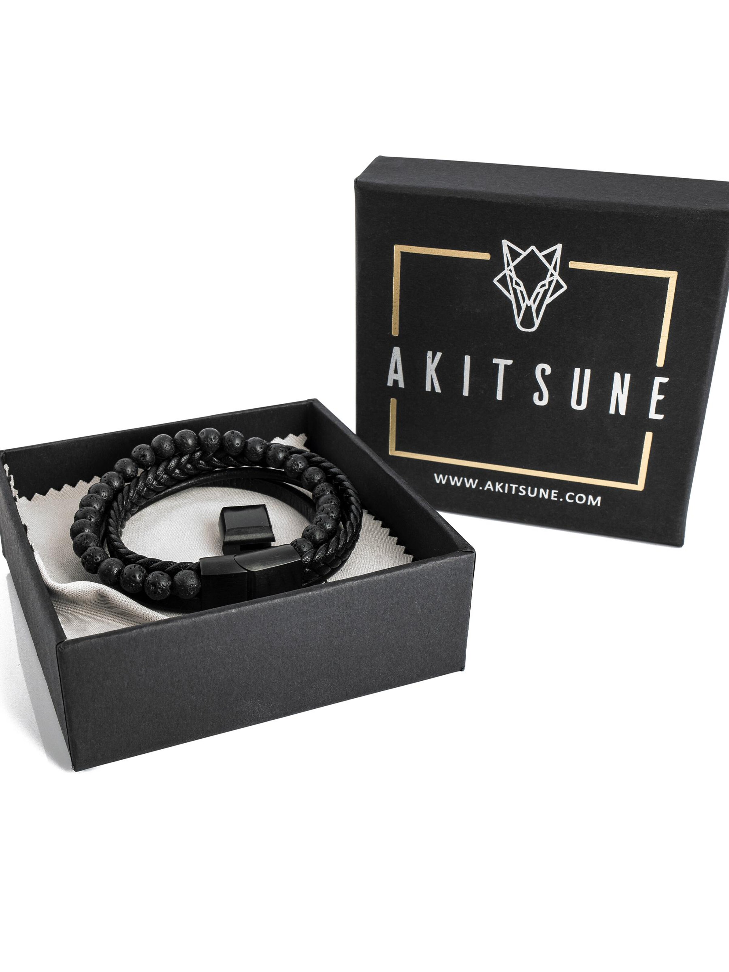 Akitsune Bracelet 'Bellum' in Black