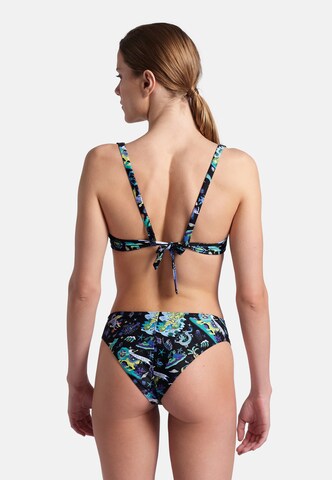 ARENA Bustier Bikini 'Naito Fun Planet' in Blauw