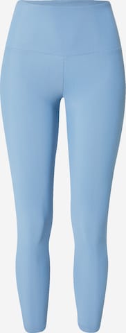 Onzie Workout Pants in Blue: front
