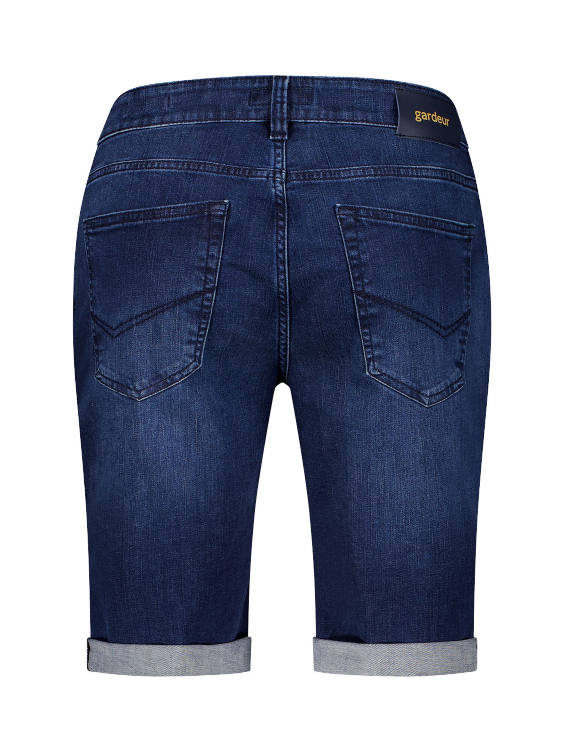Gardeur Slimfit Shorts `JOHN` in Blau