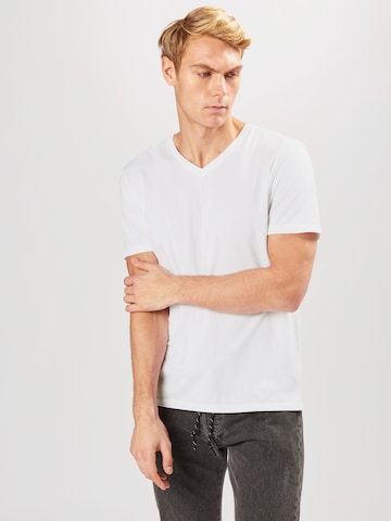 Coupe regular T-Shirt GAP en blanc : devant