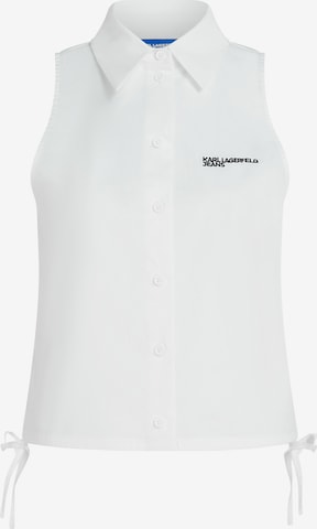 balta KARL LAGERFELD JEANS Palaidinė: priekis