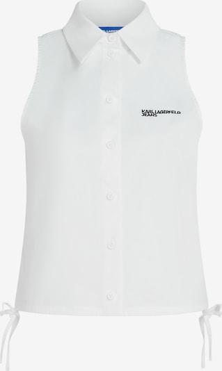 KARL LAGERFELD JEANS Blouse in L in Black / White, Item view