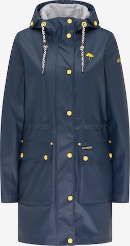 Schmuddelwedda Between-seasons parka in Blue: front