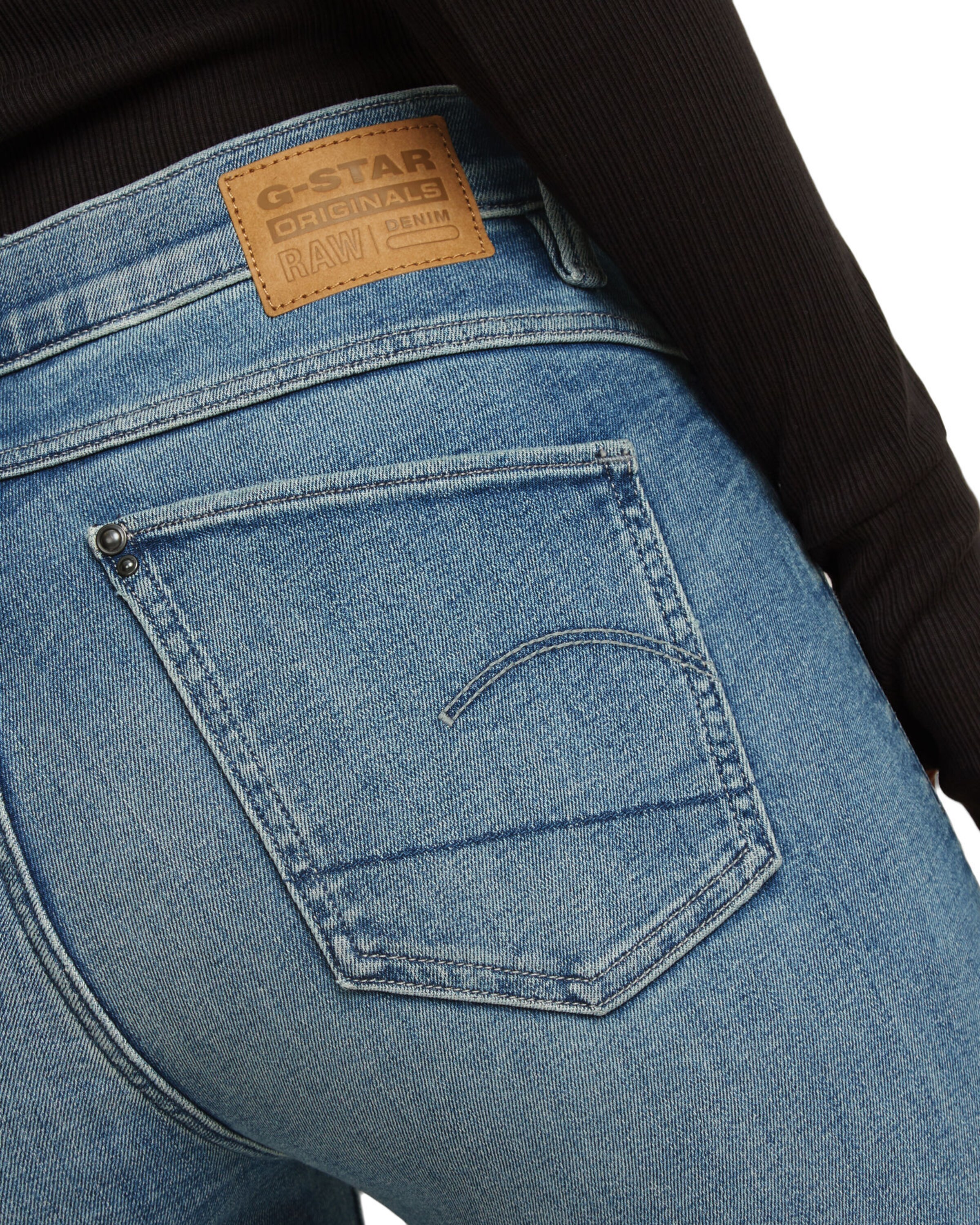 G-STAR Skinny Jeans 'Lhana' i blå