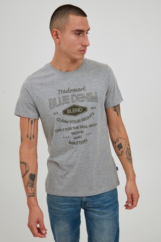 T-Shirt 'Adam' BLEND en gris : devant