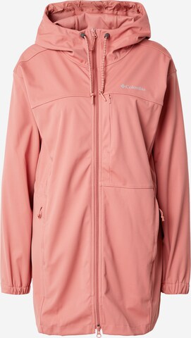 COLUMBIA Outdoor Jacket 'Flora Park' in Red: front