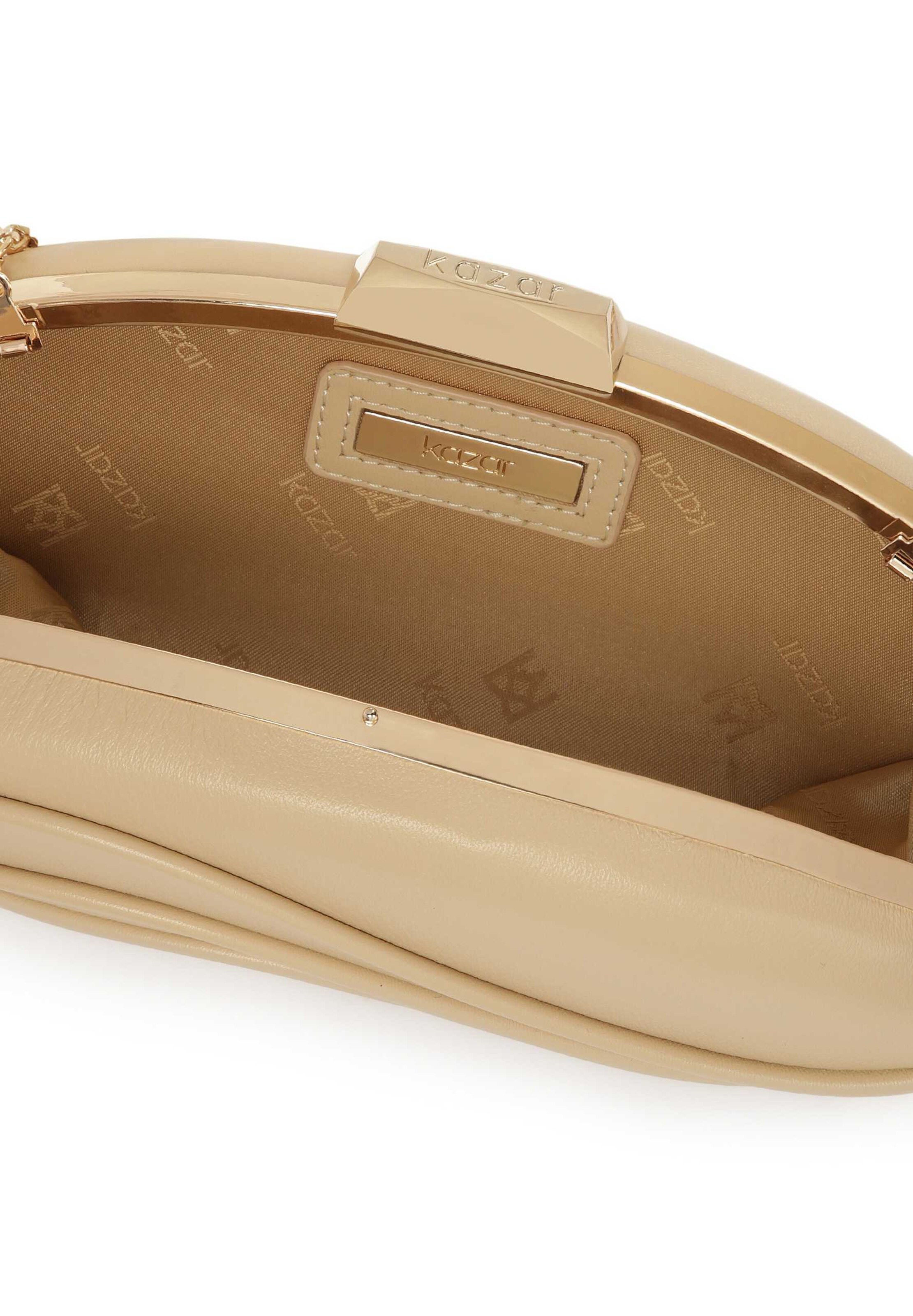 Pochette Kazar en beige