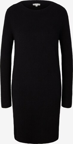 TOM TAILOR Knit dress in Black: front