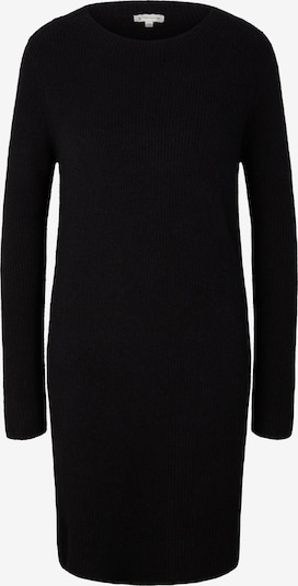 TOM TAILOR Gebreide jurk in de kleur Zwart, Productweergave