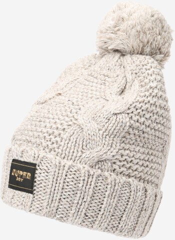 Superdry Beanie in Beige: front