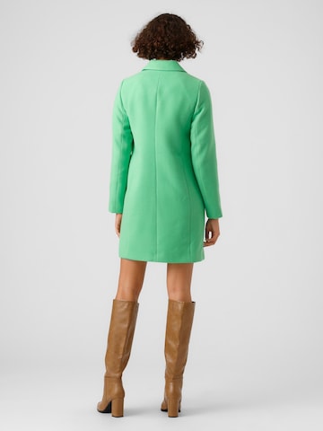 VERO MODA Between-Seasons Coat 'Сindy' in Green