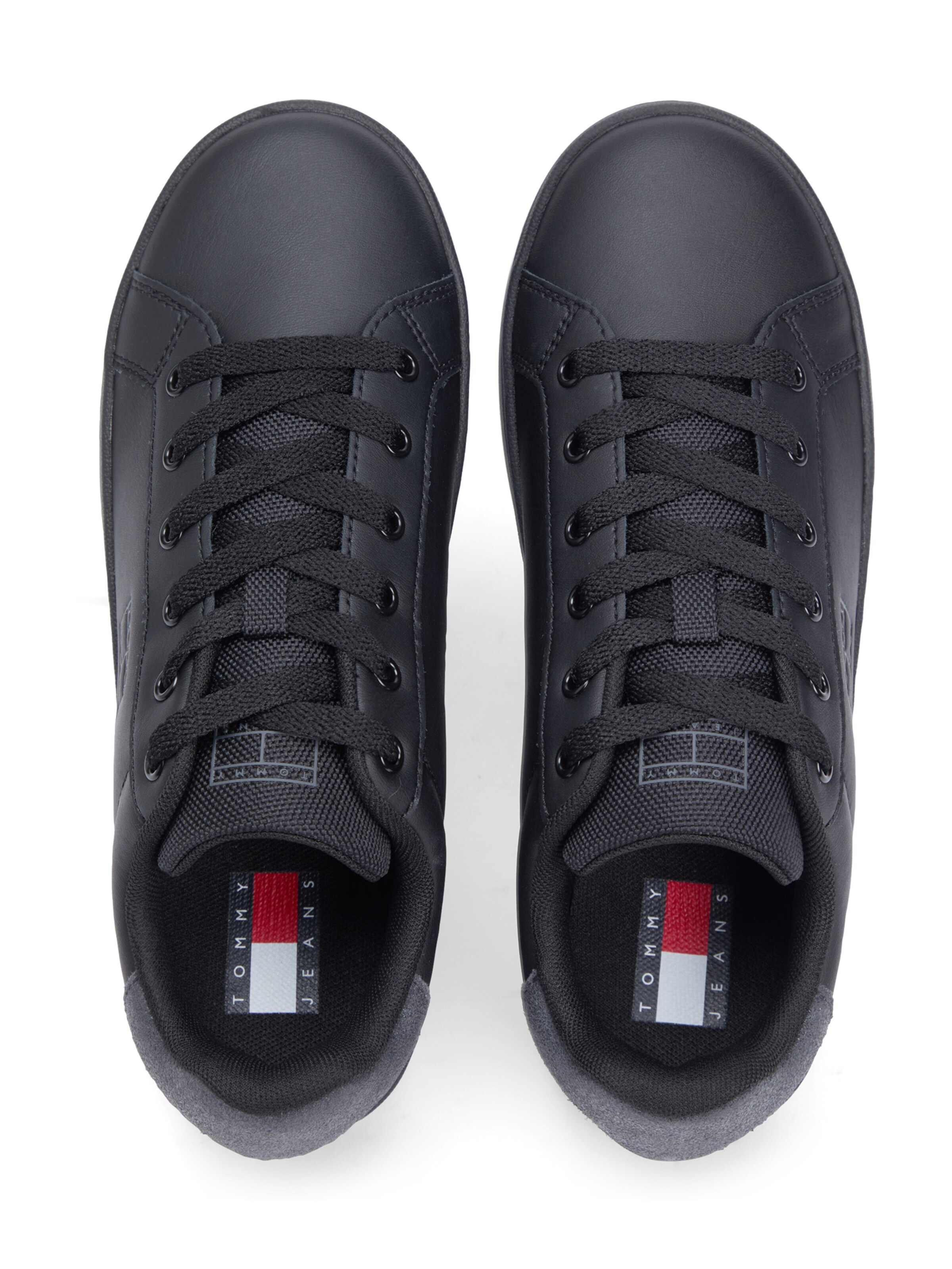 Sneaker low 'ESS' de la Tommy Jeans pe negru