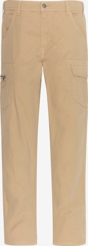Pantalon Schott NYC en beige : devant