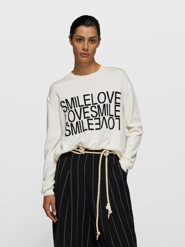 10Days Sweater in Beige: front