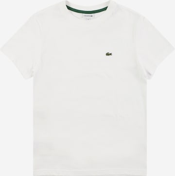 LACOSTE Shirt in White: front