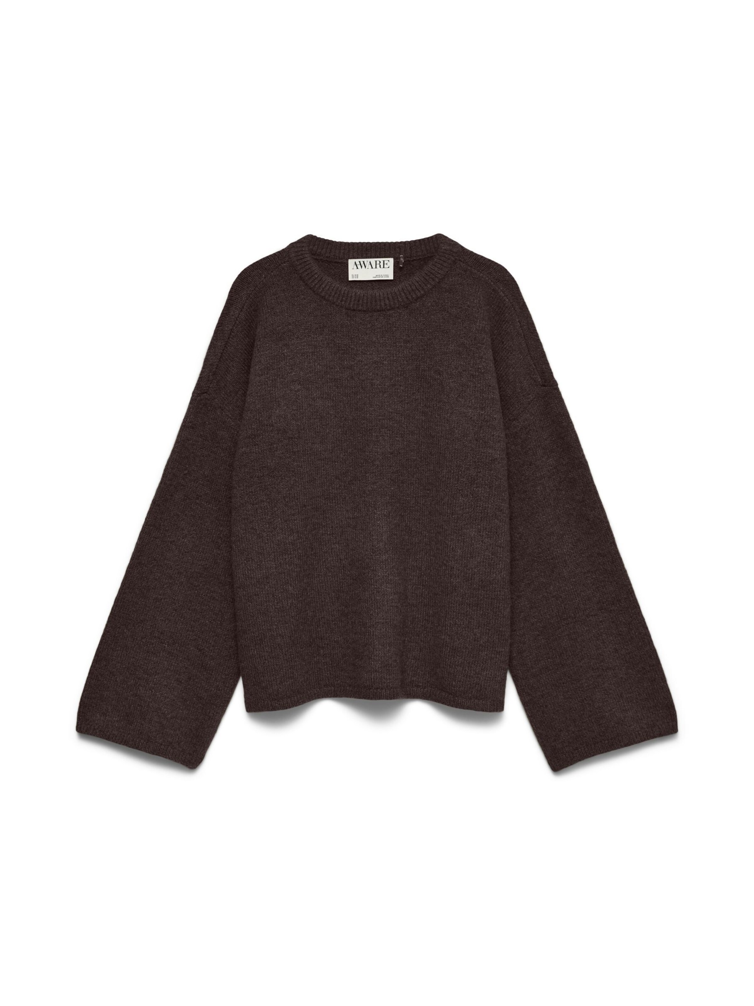 VERO MODA Pullover 'AWDaisy' in S-M in schoko, Produktansicht
