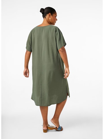 Zizzi Jurk 'CAKAM' in Groen