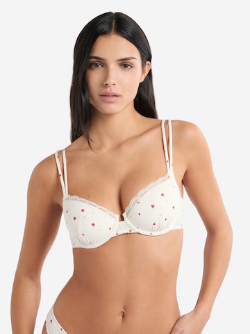 Invisible Soutien-gorge 'Vanity Gourman' ETAM en blanc : devant