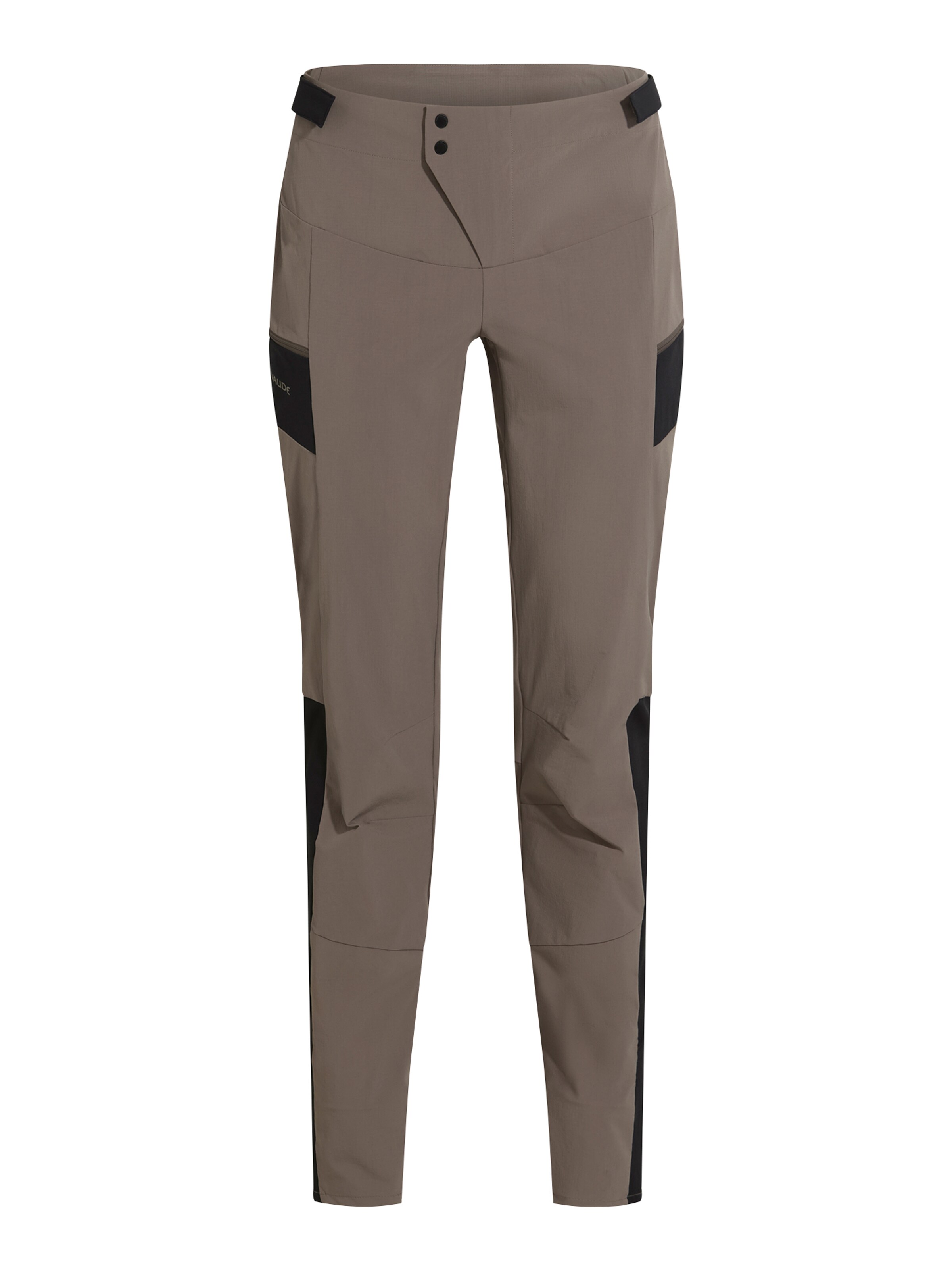VAUDE Regular Outdoor trousers 'Moab' in Brown: front