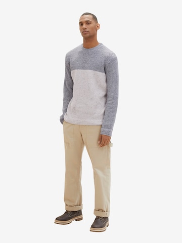 TOM TAILOR Sweater in Grey