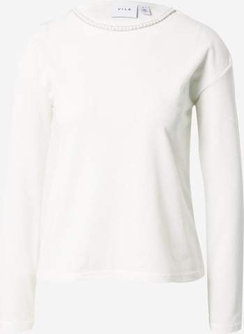 VILA Shirt in White: front