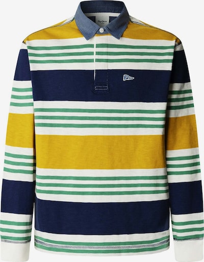 Pepe Jeans Shirt 'CLIVE' in L in Marine blue / Mustard / Green / White, Item view