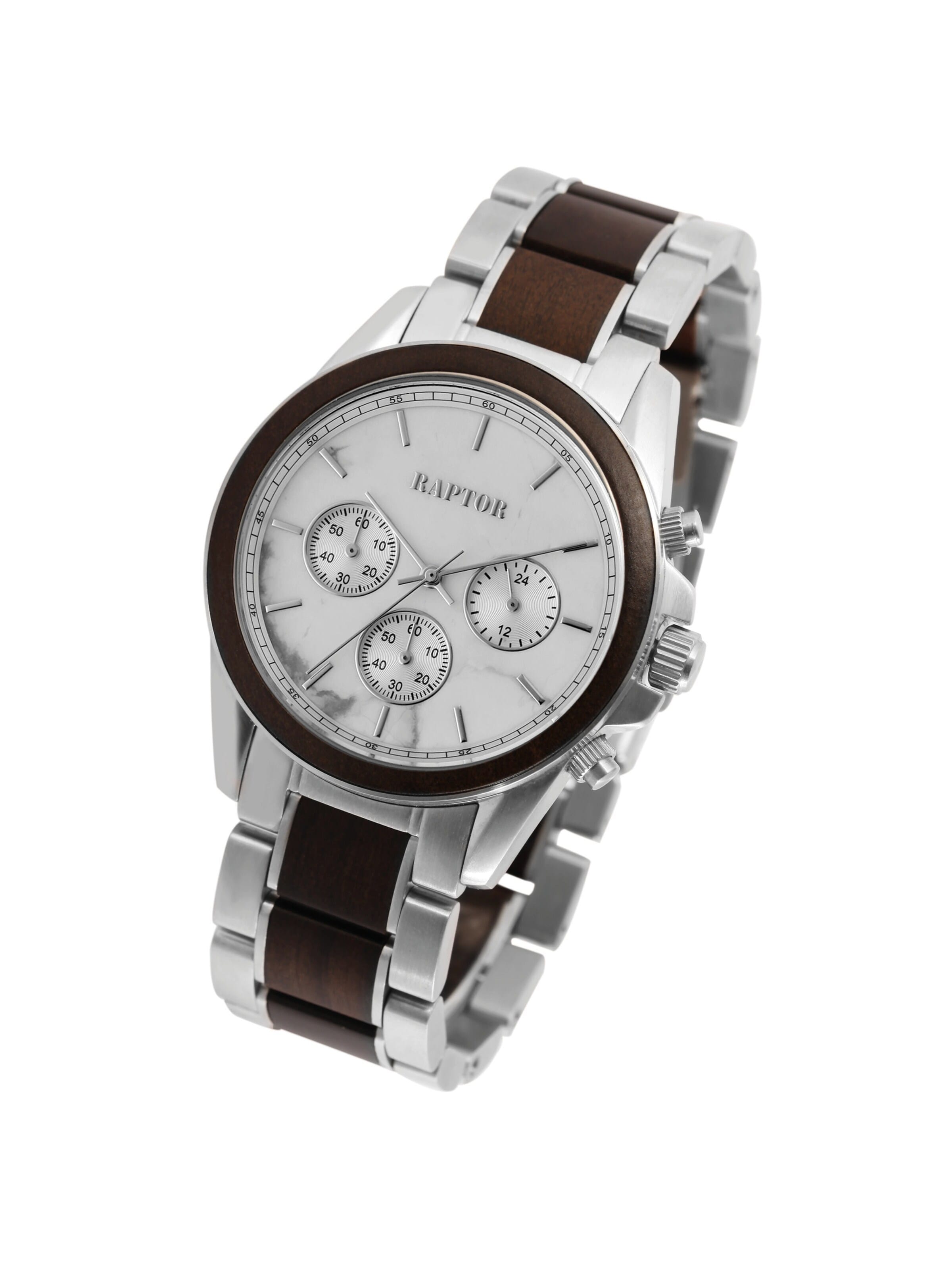 Raptor Analog Watch '"Chiko" Herren - Analoguhr mit Mineralglas - aus Edelstahl und' in Mixed colors: front
