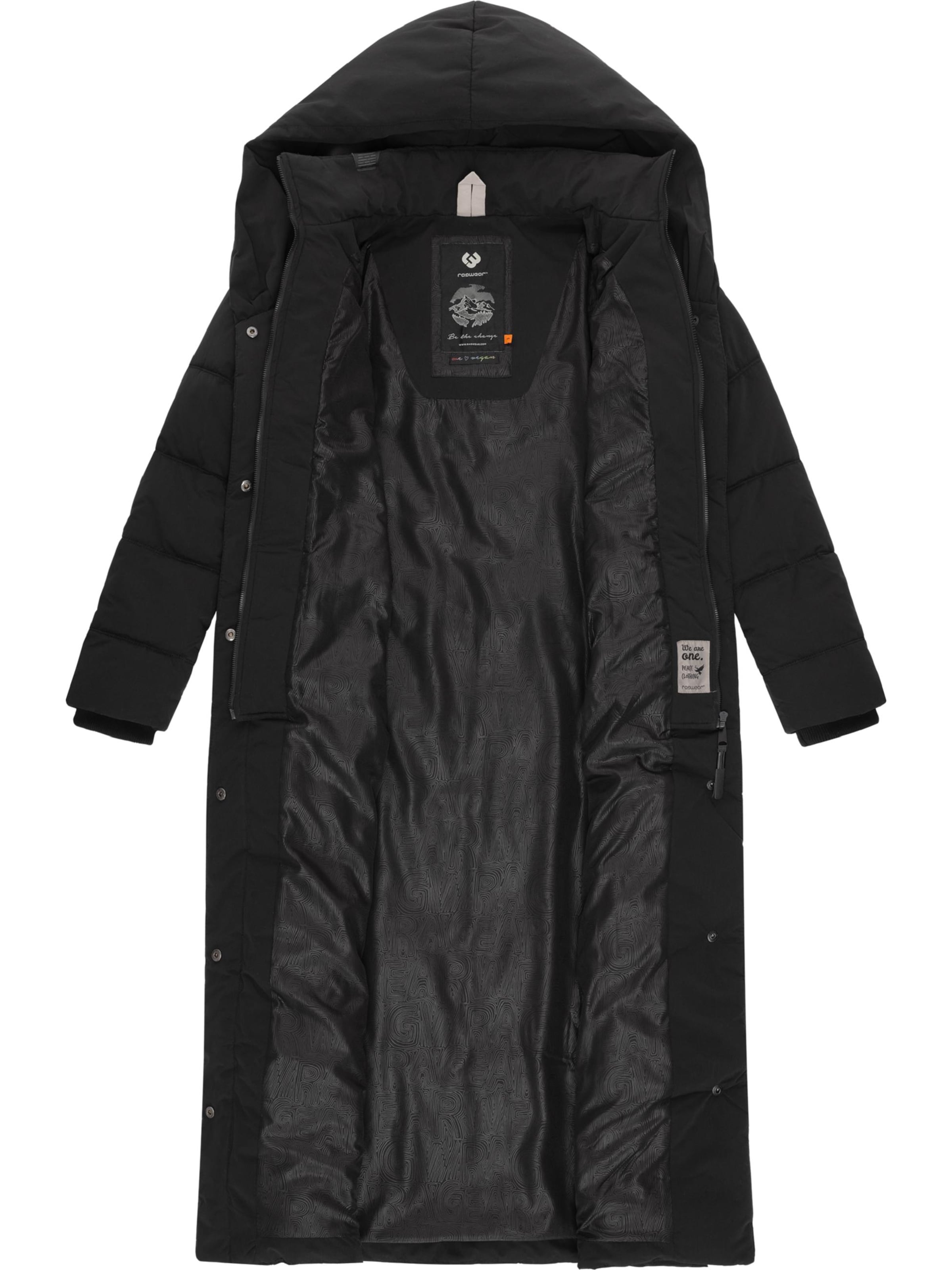 Ragwear Зимнее пальто 'Natalka' в Черный