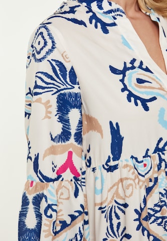 Gaya - Vestidos camiseiros em branco