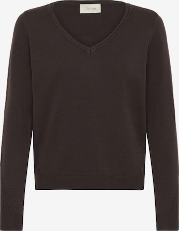 Pull-over Cream en marron : devant