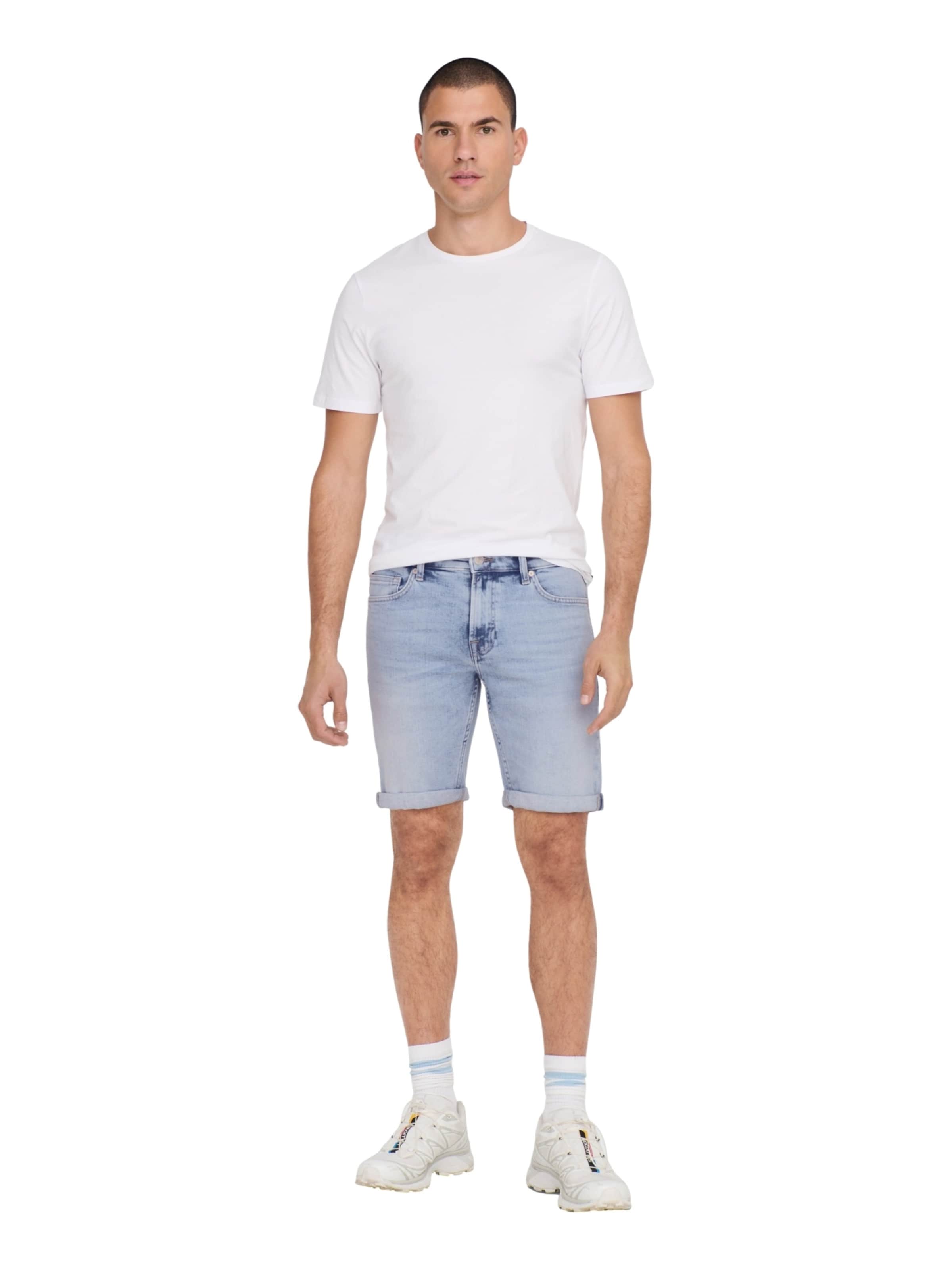 Only & Sons Слим Джинсы в Синий