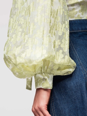 Ombre Blouse in Groen