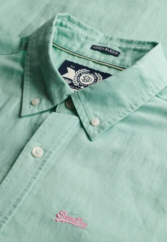 Coupe regular Chemise Superdry & Co en vert