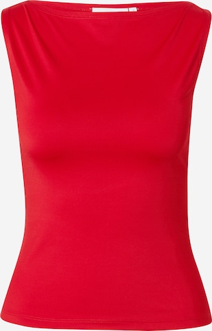 Top 'Annie' di WEEKDAY in rosso: frontale