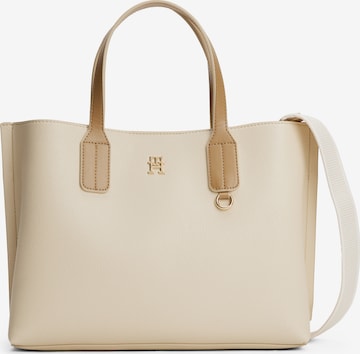 Sacs à main 'DISTINCT' TOMMY HILFIGER en beige : devant