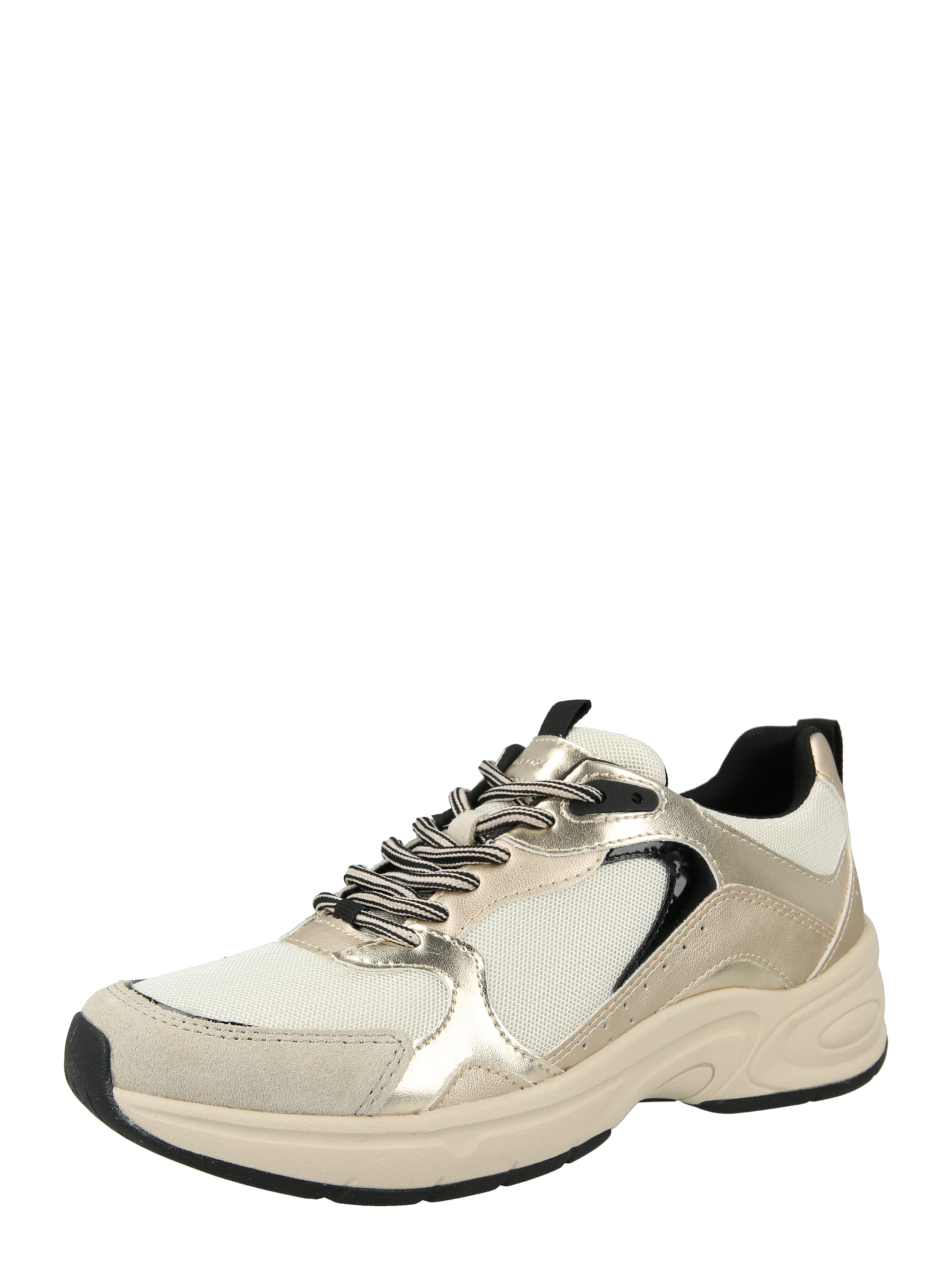 GEOX Низкие кроссовки 'ZARVIA' в Бежевый: спереди