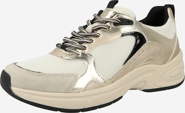 GEOX Matalavartiset tennarit 'ZARVIA' värissä beige: etupuoli