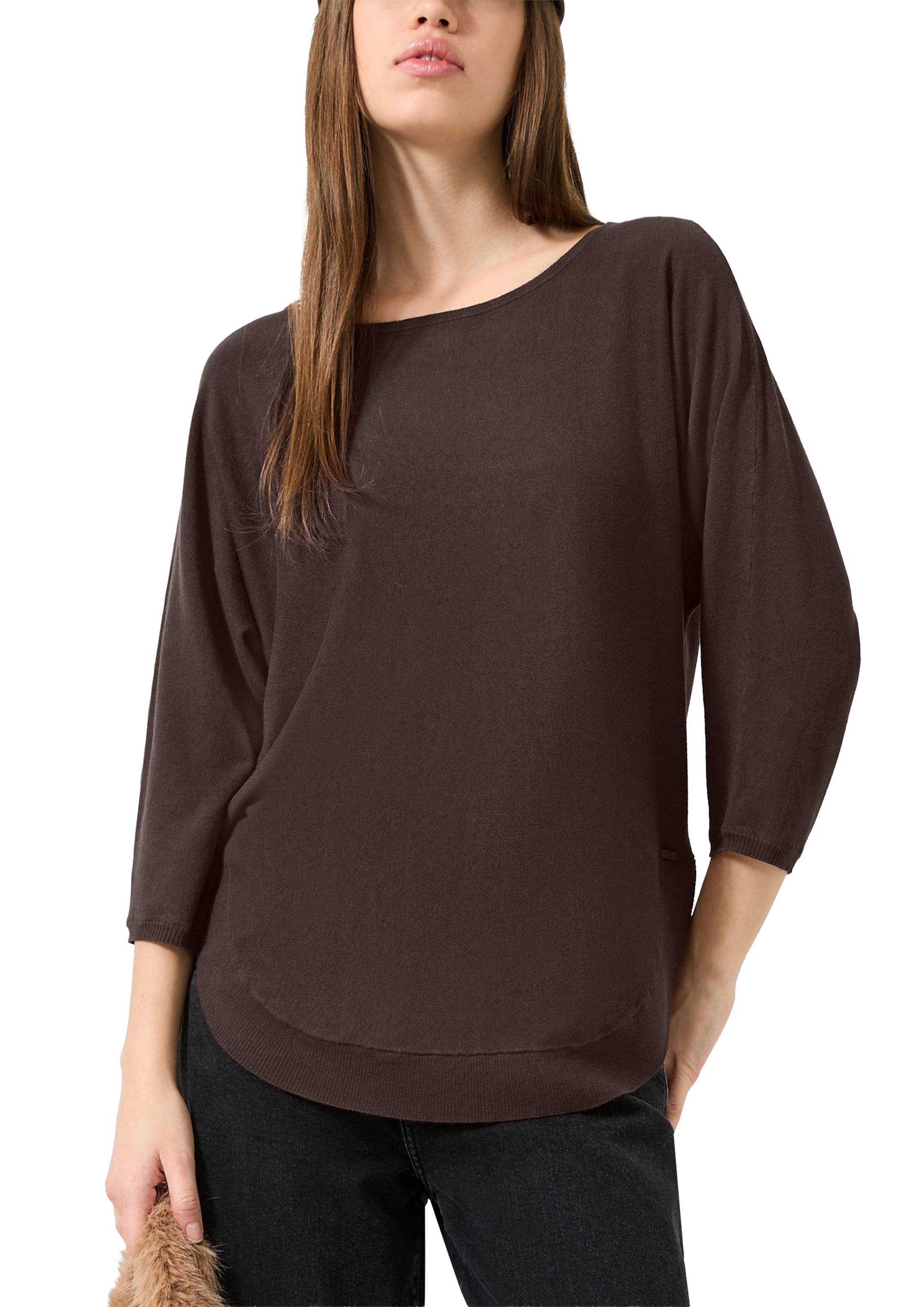 Pull-over QS en marron
