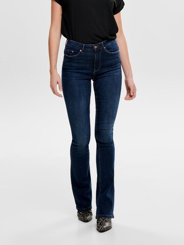 ONLY Flared Jeans 'Paola' in Blauw: voorkant