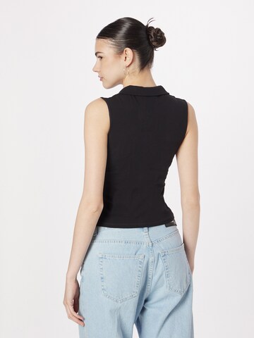 WEEKDAY Top 'Phoebe' in Black