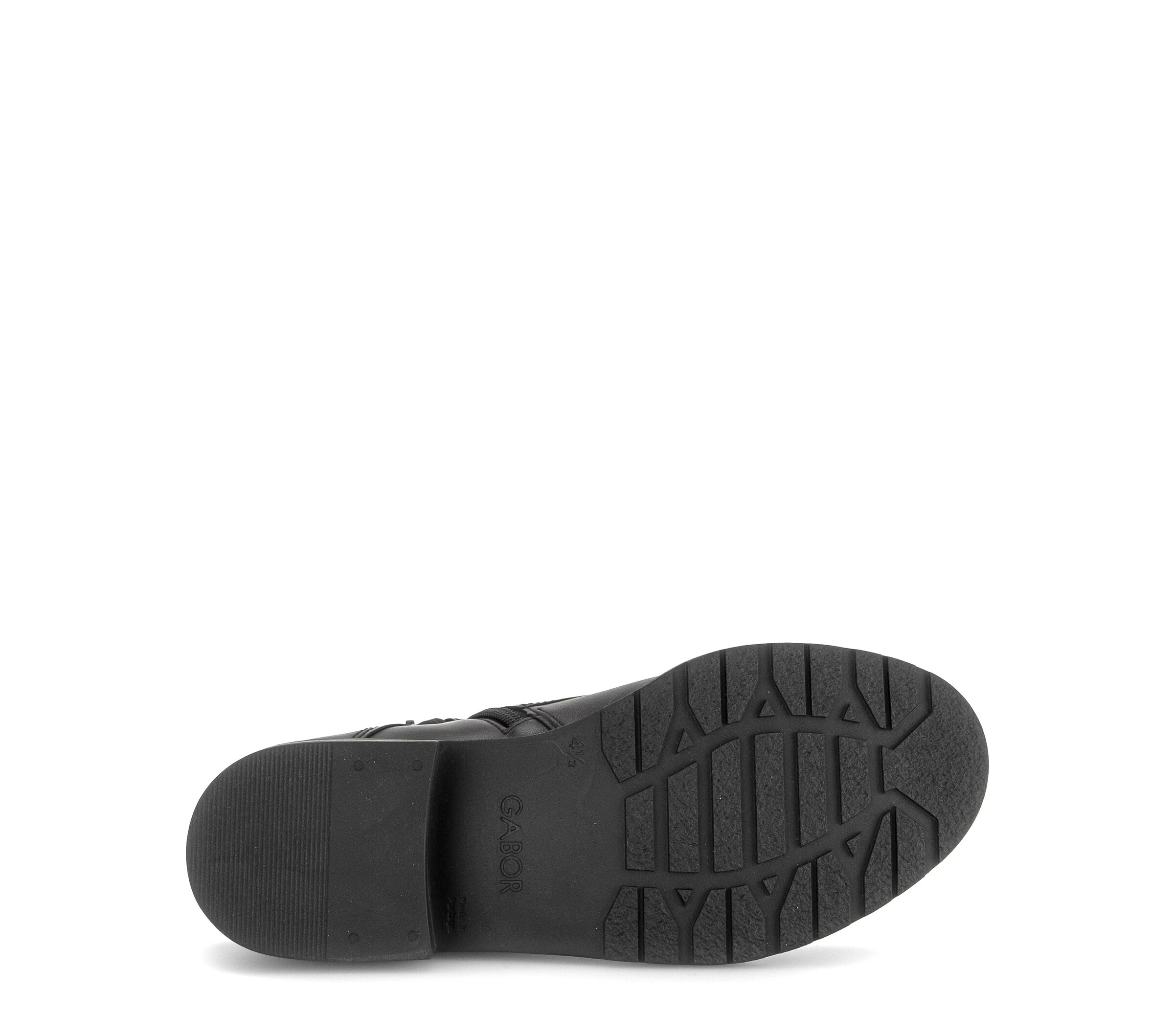 GABOR Lace-Up Ankle Boots in Black
