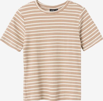 T-Shirt NAME IT en beige : devant