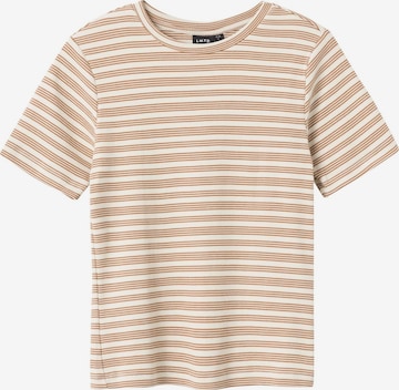 T-Shirt NAME IT en beige : devant