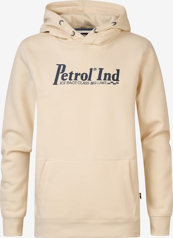 Petrol Industries Sweatshirt 'Fishhook' in Brown: front